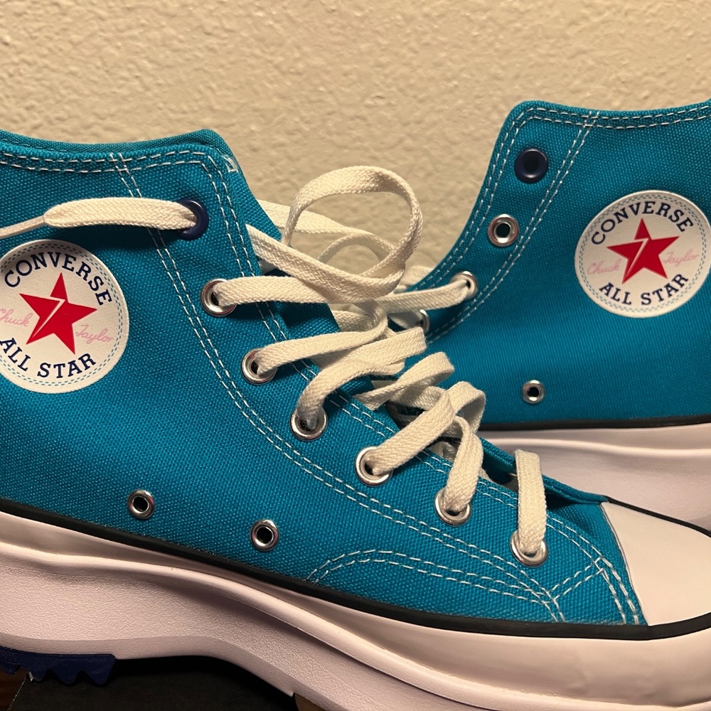 Converse Run Star Hike Hi Rapid Teal - Picture 4 of 8